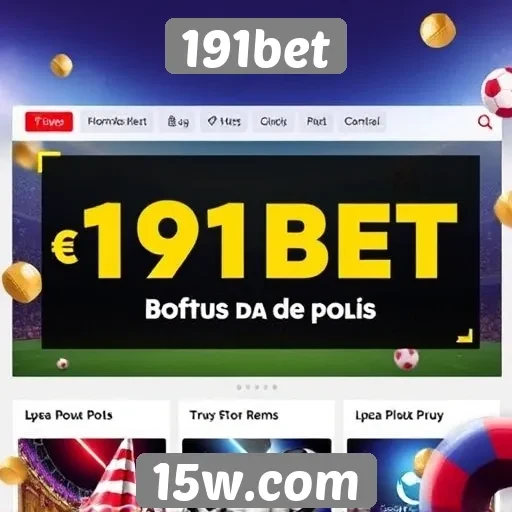 Promoções atuais e bônus oferecidos pela 191bet